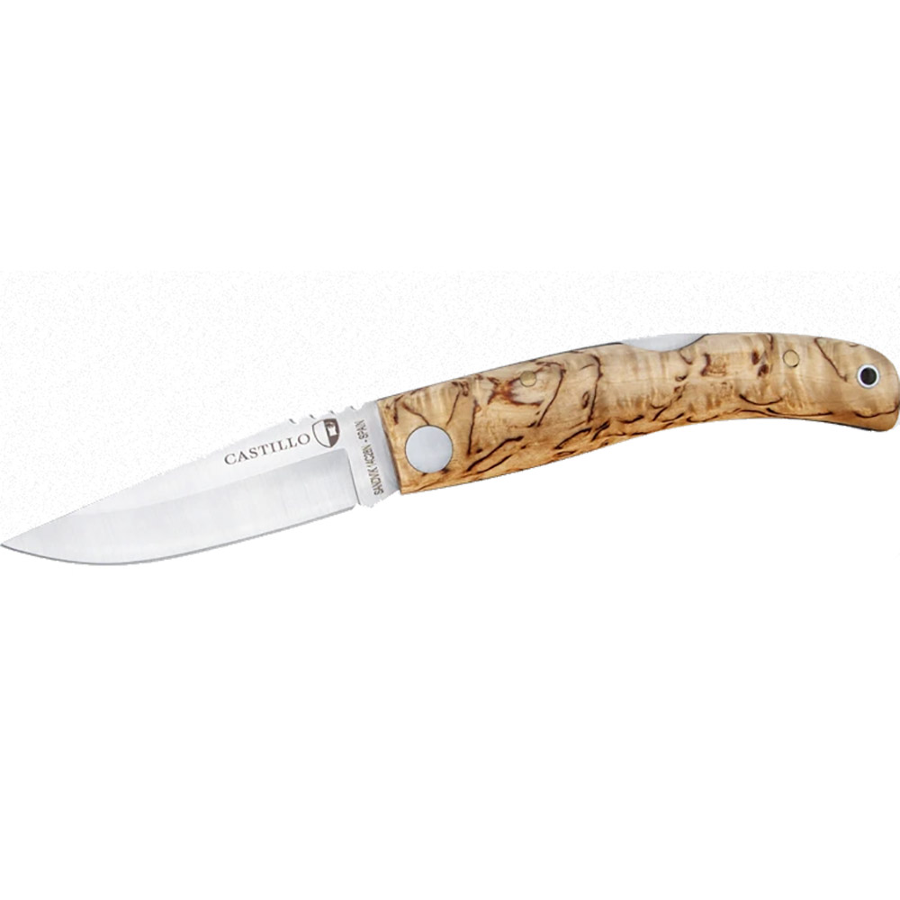 Castillo Knives - The Navaja Knife in Curly Birch